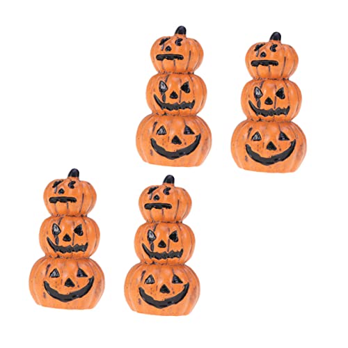Garneck Kürbis-Halloween-Dekorationen 4 Stück Harz-kürbis-Ornament Einzigartiges Harz-Handwerk Schmuck Für Herbst-Dekoration Kosten Garneck Kürbis-Halloween-Dekorationen 4 Stück Harz-kürbis-Ornament Einzigartiges Harz-Handwerk Schmuck Für Herbst-Dekoration Kosten von Garneck