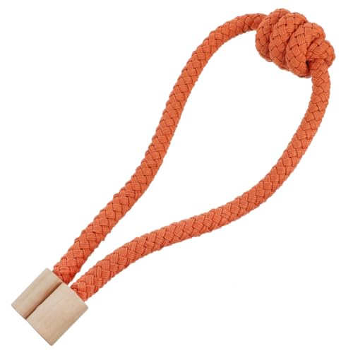 Garneck Magnetische Vorhangschließe Mit Dickem Seil Einfache Befestigung Ohne Bohren Eleganter Gardinenbinder Für Wohnzimmer Schlafzimmer Und Badezimmer von Garneck