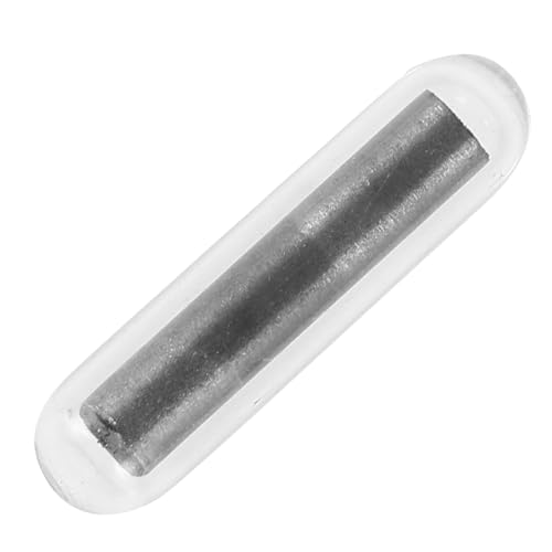 Garneck Magnetrührer Stöcke Chemie Mischen Bar Werkzeug Labor Magnete Rührer magnetisches Rührpaddel magnetischer Rührstab Rührmagnet Magnetrührstab Rührstäbe Glas Silber Wiederverwendbar von Garneck