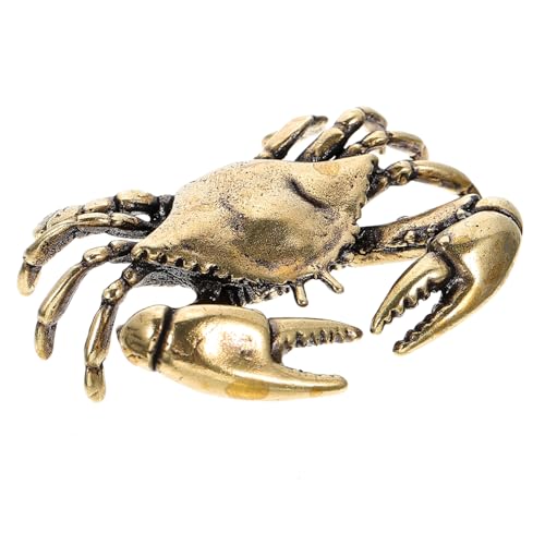 Garneck Messingkrabbe bürodeko büro Dekoration Desk Decoration wohnraumdeko The Craft Krabbe im Vintage-Stil Muschelornamente Rad Krabbenstatue aus Messing Vintage Krabbenstatue Golden Garneck Messingkrabbe bürodeko büro Dekoration Desk Decoration wohnraumdeko The Craft Krabbe im Vintage-Stil Muschelornamente Rad Krabbenstatue aus Messing Vintage Krabbenstatue Golden von Garneck