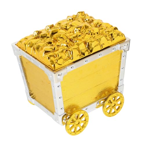 Garneck Mini Trolley Spielzeugset aus Kunststoff Minenwagen für Schaufelspiel Dekoration und Partybedarf Garneck Mini Trolley Spielzeugset aus Kunststoff Minenwagen für Schaufelspiel Dekoration und Partybedarf von Garneck
