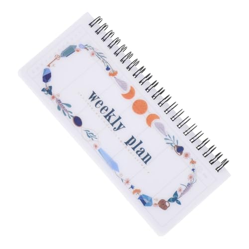 Garneck Multi Funktion Wochenplaner Organizer Spiralringbuch Haushalts Notizbuch Akademischer Planer Tragbares Reißbares Wochenplan Notizheft für Schüler Büro und Reise Garneck Multi Funktion Wochenplaner Organizer Spiralringbuch Haushalts Notizbuch Akademischer Planer Tragbares Reißbares Wochenplan Notizheft für Schüler Büro und Reise von Garneck