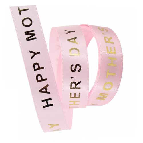 Garneck Muttertags-geschenkband Satinband Polyester Festlich DIY Schleifenband für Geschenkverpackung Basteln Partydeko und Festliche Raumgestaltung Garneck Muttertags-geschenkband Satinband Polyester Festlich DIY Schleifenband für Geschenkverpackung Basteln Partydeko und Festliche Raumgestaltung von Garneck