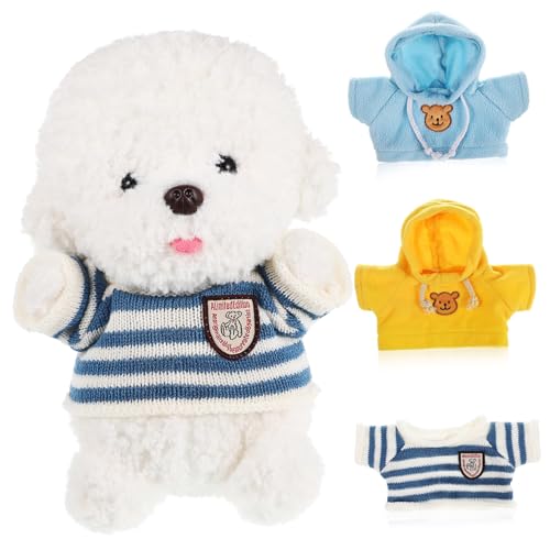 Garneck Niedliche Bärenpuppen-Outfits Plüschtier-Kleidung Stofftier Pullover Für Kuscheltiere Puppen Hoodie Garneck Niedliche Bärenpuppen-Outfits Plüschtier-Kleidung Stofftier Pullover Für Kuscheltiere Puppen Hoodie von Garneck