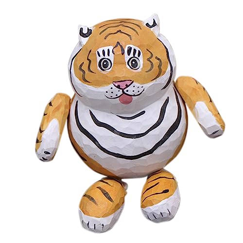 Garneck Ornamente Dekoration Holztiere Kunsthandwerk Neujahrstiger Tiger Holzfigur Holztiger Tigerschmuck Simulierter Tigerschmuck Tigerjahresstatue Holztigerhandwerk Garneck Ornamente Dekoration Holztiere Kunsthandwerk Neujahrstiger Tiger Holzfigur Holztiger Tigerschmuck Simulierter Tigerschmuck Tigerjahresstatue Holztigerhandwerk von Garneck