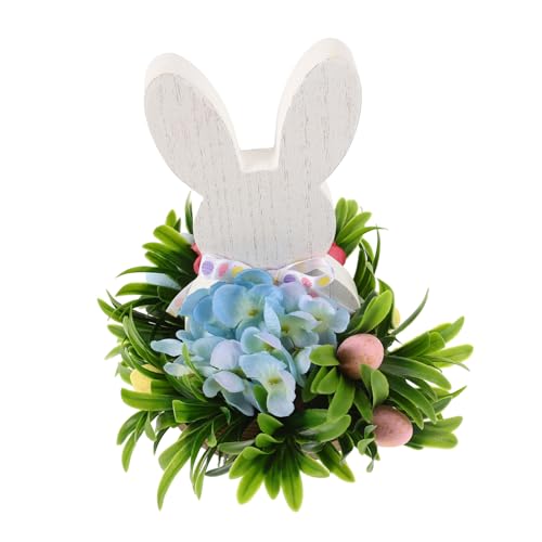 Garneck Osterhase Tischdekoration Aus Holz Hasenfiguren Spielzeug Wohnkultur Für Den Frühling von Garneck