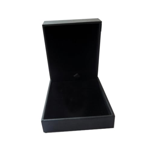 Garneck PU Schmuckschatulle Innenfutter Halsketten Organizer Elegante Aufbewahrungsbox für Schmuck Geschenkbox für Damen Schwarz Garneck PU Schmuckschatulle Innenfutter Halsketten Organizer Elegante Aufbewahrungsbox für Schmuck Geschenkbox für Damen Schwarz von Garneck