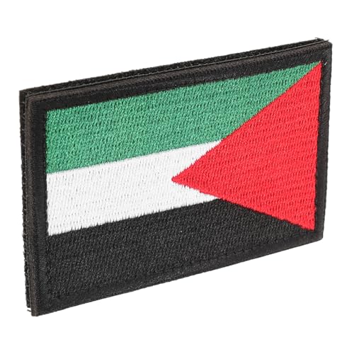 Garneck Palästina Flaggen Patch Bestickter Aufnäher Armband Zubehör Personalisierbar für Rucksäcke Kleidung Taschen Vielseitig und Einfach Anzubringen Garneck Palästina Flaggen Patch Bestickter Aufnäher Armband Zubehör Personalisierbar für Rucksäcke Kleidung Taschen Vielseitig und Einfach Anzubringen von Garneck