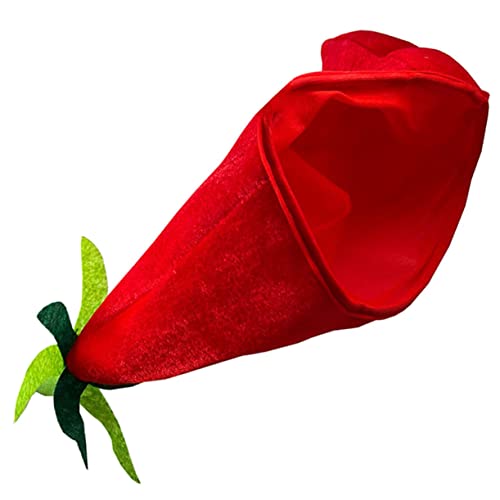 Garneck Paprika Hut Für Karneval Und Halloween – Großer Chili Cosplay Hut Aus Plüsch Für Erwachsene Und - Ideal Für Geburtstagsfeiern Und Kreative Kostüme Garneck Paprika Hut Für Karneval Und Halloween – Großer Chili Cosplay Hut Aus Plüsch Für Erwachsene Und - Ideal Für Geburtstagsfeiern Und Kreative Kostüme von Garneck