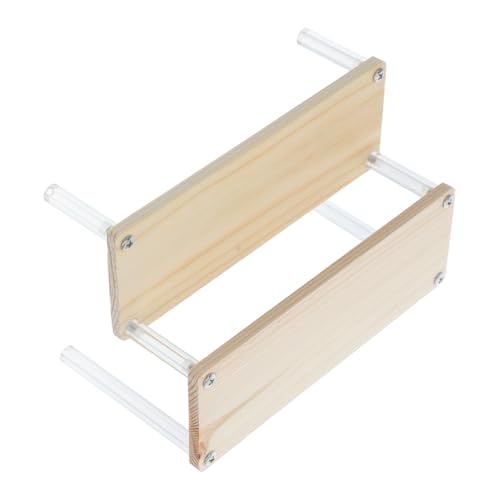 Garneck Präsentationsständer aus Acryl Setzstufen aus Holz zur Dekoration Ausstellungsregal aus Holz Regalerhöhung Holz Display Riser Parfüm Organizer für Kommode Beige Garneck Präsentationsständer aus Acryl Setzstufen aus Holz zur Dekoration Ausstellungsregal aus Holz Regalerhöhung Holz Display Riser Parfüm Organizer für Kommode Beige von Garneck