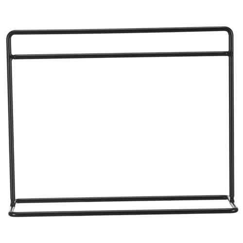 Garneck Puppenhaus Mini -Kleidung Rack Kleiderbügel Für Puppen Kleiderbügel Für Minipuppen Puppenbekleidungsregal Puppenkleiderbügel Puppenkleidung Puppenbügel Eisen Black von Garneck