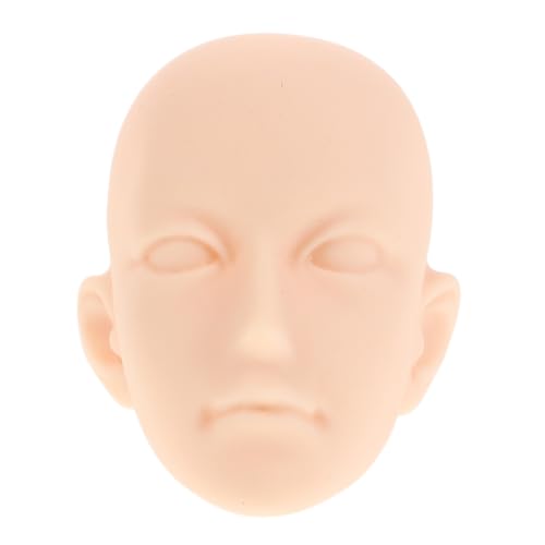 Garneck Puppenkopf Verkleiden Schaufensterpuppenkopf Für Perücken Schaufensterpuppenkopf Für Make-up Zubehör Für Die Puppenherstellung Üben Sie Make-up-Mannequin-Kopf Puppenteile Plastik von Garneck