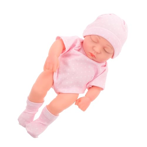 Garneck Realistische Neugeborenen-Puppe Lebensechte Babypuppe Aus Weichem Vinyl Jungen-Puppe Mit Kleidung Für Kreative Spiele Und Sammlungen von Garneck