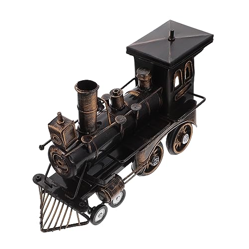 Garneck Realistische Simulation Lokomotive Spielzeug Handgemachte Dekorative Modell Dampf Zug Figur Desktop Ornament Garneck Realistische Simulation Lokomotive Spielzeug Handgemachte Dekorative Modell Dampf Zug Figur Desktop Ornament von Garneck