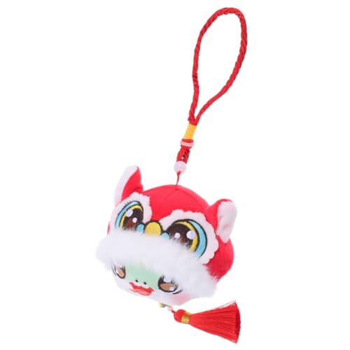Garneck Schlangen Plüsch Anhänger Süßes Tier-Maskottchen Chinesisches Neujahr Glücksbringer Vielseitiges Accessoire Für Schlüssel Taschen Und Dekoration Traditionelles Design von Garneck
