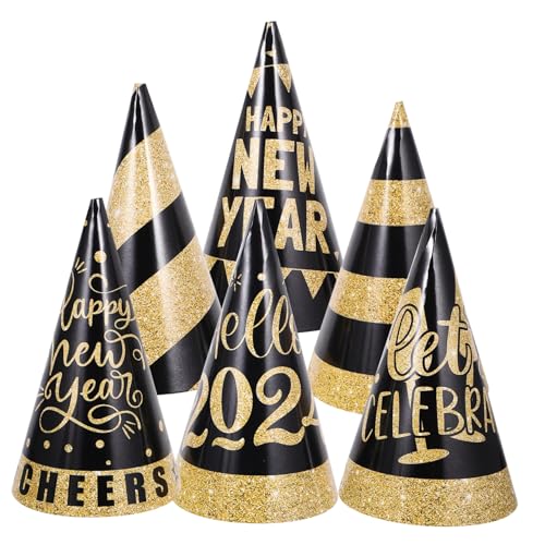 Garneck Schwarze Und Goldene Kegelhüte Für Silvesterfeiern Papiertüten Für Neujahrspartys 2024 Stilvolle Partyhüte Für Festliche Anlässe Und Fotos Garneck Schwarze Und Goldene Kegelhüte Für Silvesterfeiern Papiertüten Für Neujahrspartys 2024 Stilvolle Partyhüte Für Festliche Anlässe Und Fotos von Garneck