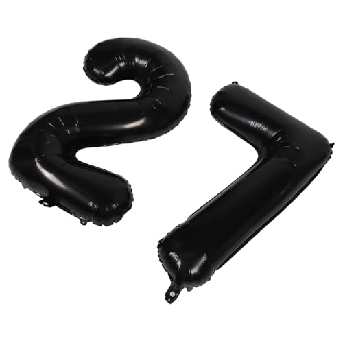 Garneck Schwarze Zahlenballons Geburtstag Party Deko Jubiläum Feier Luftballons für Innen Außen Schnell Aufblasbar Stilvoll Einfach zu Verwenden Garneck Schwarze Zahlenballons Geburtstag Party Deko Jubiläum Feier Luftballons für Innen Außen Schnell Aufblasbar Stilvoll Einfach zu Verwenden von Garneck