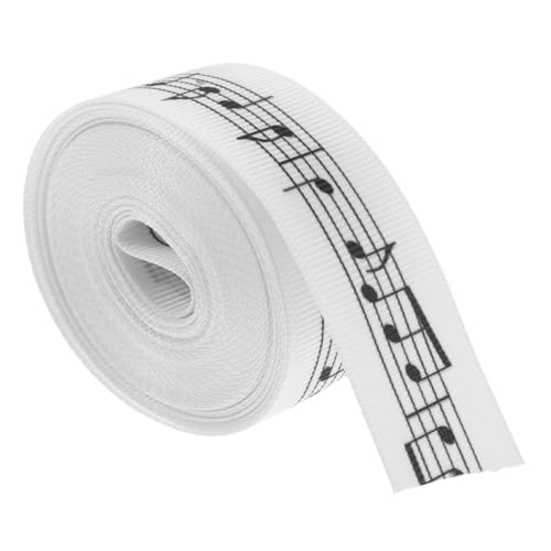 Garneck Schwarze und Weiße Notenband Geschenkband aus Polyester Breit Lang Dekoratives Diy Bastelband für Musikliebhaber Stilvolles Verpackungsband für und Präsentationen Garneck Schwarze und Weiße Notenband Geschenkband aus Polyester Breit Lang Dekoratives Diy Bastelband für Musikliebhaber Stilvolles Verpackungsband für und Präsentationen von Garneck