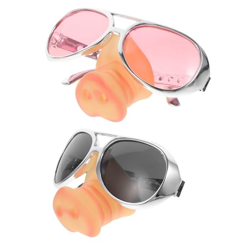 Garneck Schweinenasen Brillen Lustige Partybrille Für Kostümpartys Karneval Und Halloween Neuheit Sonnenbrille Im Pink Design Für Erwachsene Und Garneck Schweinenasen Brillen Lustige Partybrille Für Kostümpartys Karneval Und Halloween Neuheit Sonnenbrille Im Pink Design Für Erwachsene Und von Garneck