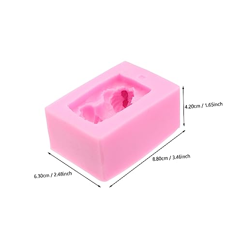 Garneck Silikon Fondantform Schlafend Backform Flexibel Temperaturbeständig Wiederverwendbar für DIY Kuchen Dekoration und Handgemachte Seifen Rosa Garneck Silikon Fondantform Schlafend Backform Flexibel Temperaturbeständig Wiederverwendbar für DIY Kuchen Dekoration und Handgemachte Seifen Rosa von Garneck