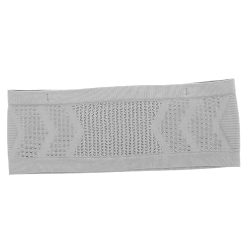 Garneck Sport Taillenbeutel lederband Sportgürtel Laufgürtel für Herren Laufgürtel für Damen Lauftasche für Männer Bauchtasche für Damen Fitnessgürtel Tasche für Frauen Nylon Grau von Garneck