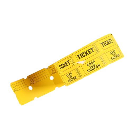 Garneck Tickets für Veranstaltungen Gelbe Ticketetiketten für Partys Feste und Spiele Einfach zu Verwenden mit Klarer Sichtbarkeit und Vielseitigen Preisen Garneck Tickets für Veranstaltungen Gelbe Ticketetiketten für Partys Feste und Spiele Einfach zu Verwenden mit Klarer Sichtbarkeit und Vielseitigen Preisen von Garneck