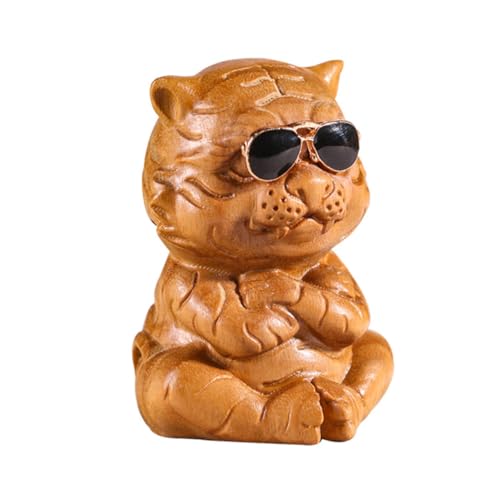 Garneck Tiger-Ornamente wohnaccessoires Mikrospielzeug Tierisches Kunsthandwerk Handgefertigte Tiger Dekoration 2022 Neujahr Tiger Holzgeschnitzter Tiger Grünes Sandelholz Garneck Tiger-Ornamente wohnaccessoires Mikrospielzeug Tierisches Kunsthandwerk Handgefertigte Tiger Dekoration 2022 Neujahr Tiger Holzgeschnitzter Tiger Grünes Sandelholz von Garneck