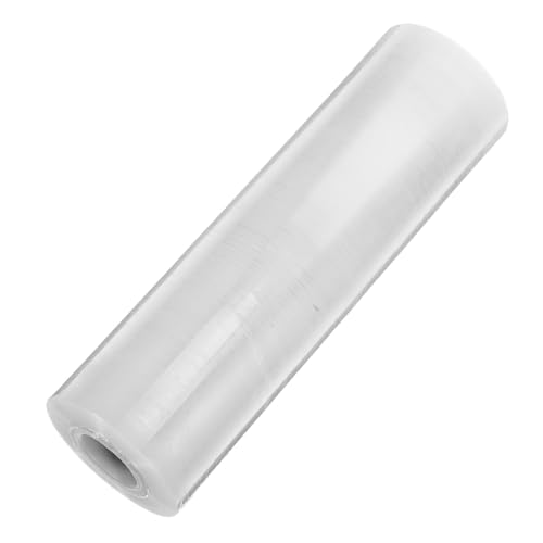 Garneck Transparente Stretchfolie Breit Dicke Selbstklebende Verpackungsfolie Robuste Umzugsfolie für Möbel Recycelbare Schutzfolie Kompakte Rolle für Vielseitiges Verpacken von Garneck