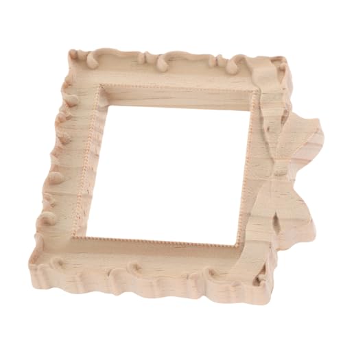 Garneck Unfertiger Holz Mini-bilderrahmen Schleifenform Vintage Holzrahmen zum Bemalen DIY Handgefertigte Holzskulptur Dekoration für Zuhause und Kreative Bastelprojekte Garneck Unfertiger Holz Mini-bilderrahmen Schleifenform Vintage Holzrahmen zum Bemalen DIY Handgefertigte Holzskulptur Dekoration für Zuhause und Kreative Bastelprojekte von Garneck