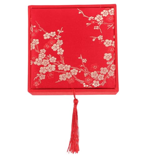 Garneck Vintage Schmuck Geschenkbox Klein mit Stabile Aufbewahrungsbox für Ringe Armbänder Ketten und Ohrringe Chinesische Schmuckschatulle für Zuhause Büro und Garneck Vintage Schmuck Geschenkbox Klein mit Stabile Aufbewahrungsbox für Ringe Armbänder Ketten und Ohrringe Chinesische Schmuckschatulle für Zuhause Büro und von Garneck