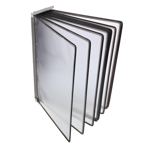 Garneck Wandmontierter Dokumentenhalter aus Robustem Doppelseitiger Wand organizer für Akten und Dateien Platzsparende Wandablage für Büro und Zuhause von Garneck