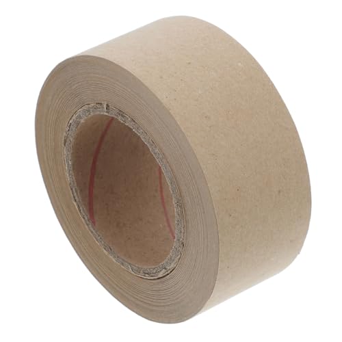 Garneck Wasserlösliches Verpackungsklebeband Wasseraktiviertes Reißfestes Papierklebeband mit Sicherer Haftung Wiederverschließbar für Künstler und Temporäre Fixierung von Garneck
