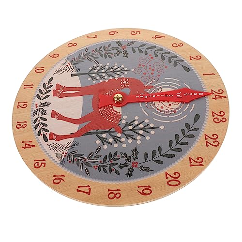 Garneck Weihnachtlicher Holz Adventskalender mit Elch Verstellbarer Countdown Dekoration Langlebige Tisch und Wanddeko für Festliche zu Weihnachten und Neujahr Garneck Weihnachtlicher Holz Adventskalender mit Elch Verstellbarer Countdown Dekoration Langlebige Tisch und Wanddeko für Festliche zu Weihnachten und Neujahr von Garneck