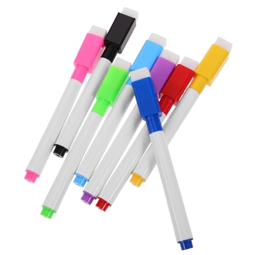 Garneck Whiteboard-Stift Tafelkreidestift Nass abwischbarer Kreidemarker für die Tafel Whiteboard-Kreidestift magnetischer trocken abwischbarer Marker Stifte für Acryl-Kühlschrank Plastik Garneck Whiteboard-Stift Tafelkreidestift Nass abwischbarer Kreidemarker für die Tafel Whiteboard-Kreidestift magnetischer trocken abwischbarer Marker Stifte für Acryl-Kühlschrank Plastik von Garneck