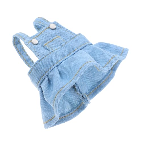 Garneck Wiederverwendbare Puppenkleidung, Overall-Kleid Für Stoffbären, Dekorative Puppen-Overall-Kleid-Dekoration, Kompaktes Puppenkostüm Für Kleintier-Kleidung von Garneck