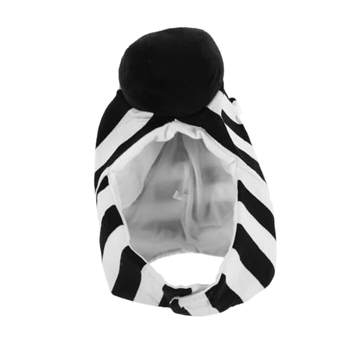 Garneck Zebra Halloween Hut für Erwachsene und Lustiger Tier Kostümhut Leichtes Weiches und Wiederverwendbares Party Accessoire für Karneval Cosplay und Themenfeiern von Garneck