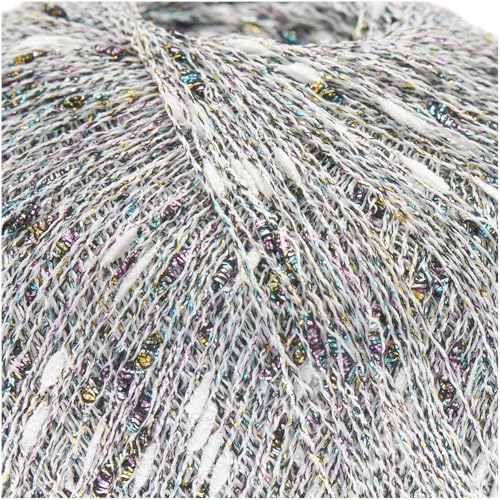 50g Creative Make It Tweed Glitz - Farbe 01 - natur von Garnværkstedet