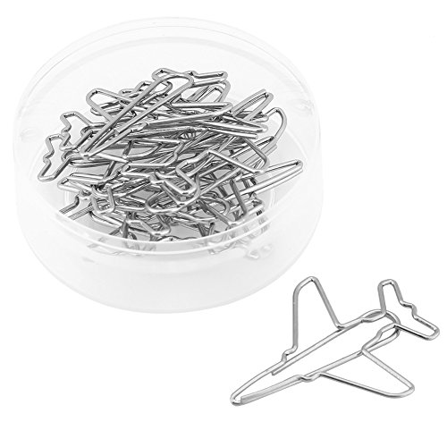 10 Stücke Flugzeug Büroklammern Metall Lustige Dokument Clips für Schule Büro Lesezeichen Organisieren Schreibwaren 10 Stücke Flugzeug Büroklammern Metall Lustige Dokument Clips für Schule Büro Lesezeichen Organisieren Schreibwaren von Garosa
