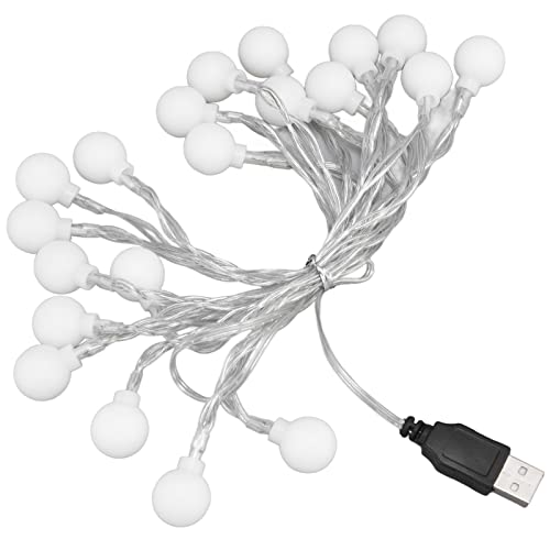 20 LED Lichterketten LED Globe Outdoor Indoor Lichterketten Fee Lichterketten Wasserdichte Lichterketten für Mädchen Raumdekoration Festlicher Geburtstag Garten Hof Hochzeit USB Netzteil,Nachtlicht 20 LED Lichterketten LED Globe Outdoor Indoor Lichterketten Fee Lichterketten Wasserdichte Lichterketten für Mädchen Raumdekoration Festlicher Geburtstag Garten Hof Hochzeit USB Netzteil,Nachtlicht von Garosa