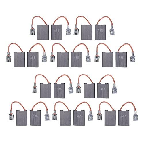 20 Stück Kohlemotorbürsten, Elektromotor-Kohlebürsten für Ersatz-Reparatur-Elektrowerkzeugteile, 16 X 6 X 22 Mm / 0,63 X 0,24 X 0,87 Zoll 20 Stück Kohlemotorbürsten, Elektromotor-Kohlebürsten für Ersatz-Reparatur-Elektrowerkzeugteile, 16 X 6 X 22 Mm / 0,63 X 0,24 X 0,87 Zoll von Garosa