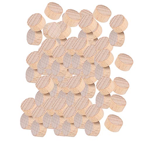 300 Stück unfertige Holzscheiben, Holzscheiben Handwerk für Kunst Weihnachten Hochzeit DIY Dekoration Ornament(2cm) von Garosa