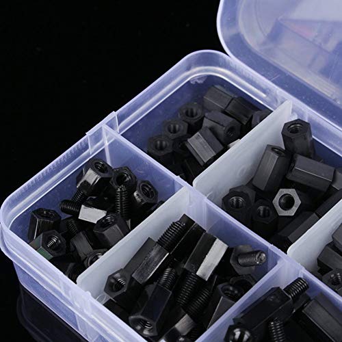 300pcs M3 Nylon Beständiges Nuss -Sortiment -Kit, Hex Spacers Schrauben Brandneue, Vollständige Spezifikationen, Bequemer Austausch, Einfache Lagerung, Breite Anwendung mit Einfachem Geschäft und 300pcs M3 Nylon Beständiges Nuss -Sortiment -Kit, Hex Spacers Schrauben Brandneue, Vollständige Spezifikationen, Bequemer Austausch, Einfache Lagerung, Breite Anwendung mit Einfachem Geschäft und von Garosa