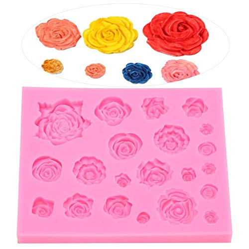 3D Rosen Blume Fondant Candy Silikonform für Sugarcraft Kuchen Dekoration Cupcake Topper Seifenwachs Herstellung Handwerksprojekte 3D Rosen Blume Fondant Candy Silikonform für Sugarcraft Kuchen Dekoration Cupcake Topper Seifenwachs Herstellung Handwerksprojekte von Garosa