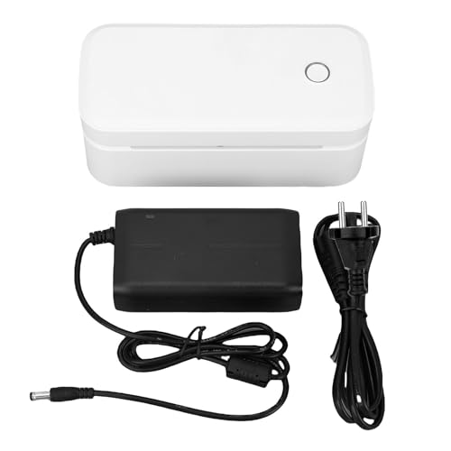 4x6 Thermo -Etikettdrucker Thermo -Versandetikett Drucker USB -kompatibel mit Mobiler PC für OS X Chrome OS mit 200 DPI 150 Mm S -Geschwindigkeit (EU-Stecker) von Garosa