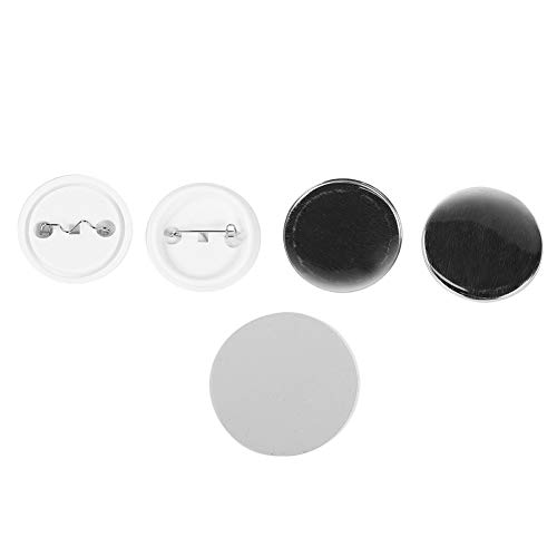 500Pcs 44mm/1.75in Badge Buttons DIY Button Badge Teile Metallabdeckung Transparente Folie Geeignet für Kleidung und Heimdekoration Kunsthandwerk Zubehör 500Pcs 44mm/1.75in Badge Buttons DIY Button Badge Teile Metallabdeckung Transparente Folie Geeignet für Kleidung und Heimdekoration Kunsthandwerk Zubehör von Garosa