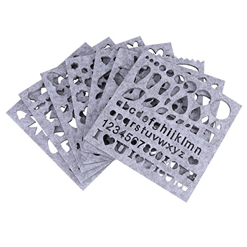 7 Teile/Satz DIY Nadelfilz Applique Form Filz Vorlage Anfänger Handwerk Werkzeug mit Verschiedenen Schönen Mustern 7 Teile/Satz DIY Nadelfilz Applique Form Filz Vorlage Anfänger Handwerk Werkzeug mit Verschiedenen Schönen Mustern von Garosa