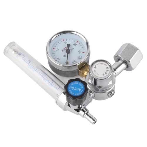 Argon-CO2-Durchflussmesser-Regler mit Manometer für MIG- und Wig-Schweißen, Kalibriert für Argon-, Helium- und Kohlendioxidgase Argon-CO2-Durchflussmesser-Regler mit Manometer für MIG- und Wig-Schweißen, Kalibriert für Argon-, Helium- und Kohlendioxidgase von Garosa