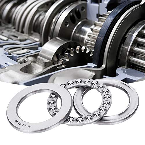 Axialkugellager 51108, Nadelrollenschublager, Axiallager mit Hoher Präzisionsebene, 5pcs ID40mm OD60mm, Schnelle Installation für die Maschinenwartung, Reibungsloser Betrieb, Reibungsloser Betrieb, Axialkugellager 51108, Nadelrollenschublager, Axiallager mit Hoher Präzisionsebene, 5pcs ID40mm OD60mm, Schnelle Installation für die Maschinenwartung, Reibungsloser Betrieb, Reibungsloser Betrieb, von Garosa