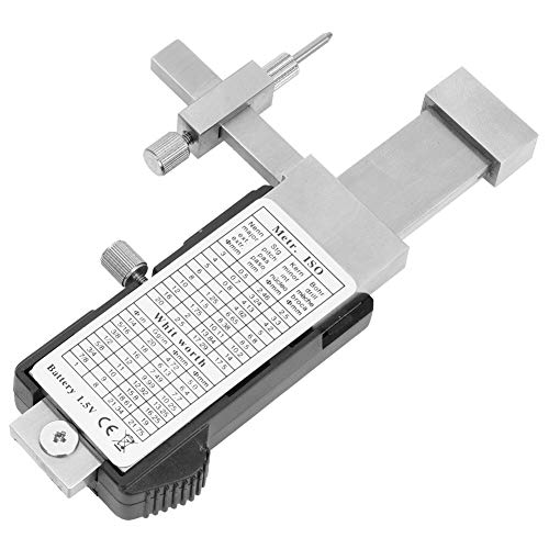 Digital Step C1-10P Edelstahl Professional Crane Scale Plane Lineal Step Depth für Fräser und Tischkreissäge ± 10 0,01 mm,Messgerät von Garosa