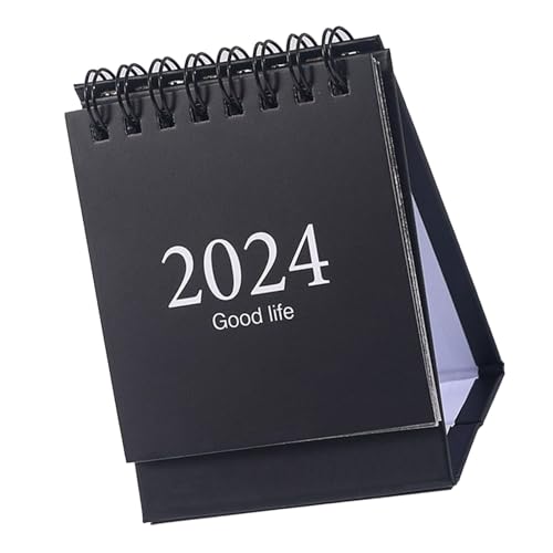 Double Draht Coil Desktop Daily Planer Mini -Schreibtischkalender, Kompakter Schreibtischkalender August 2023 - Dezember 2024, Einfache Navigation, Einzigartiges Design, Planung mit Robustem Papier Double Draht Coil Desktop Daily Planer Mini -Schreibtischkalender, Kompakter Schreibtischkalender August 2023 - Dezember 2024, Einfache Navigation, Einzigartiges Design, Planung mit Robustem Papier von Garosa